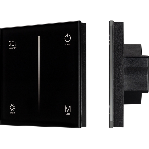 

Панель SMART-P6-DIM-G-IN Black (12-24V, 4x3A, Sens, 2.4G) (Arlight, IP20 Пластик, 5 лет) 034780, Черный, 034780