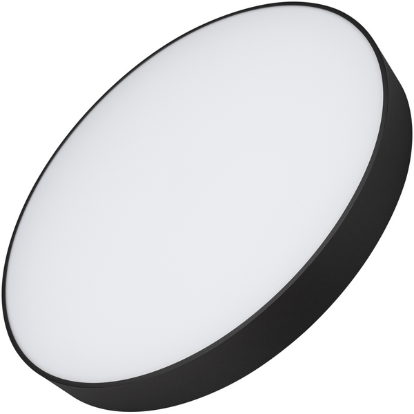 

Потолочный светильник LED круглый SP-RONDO-R600-60W Day4000 (BK, 120 deg, 230V) (Arlight, IP40 Металл) 034825, Черно-белый, Rondo 034825