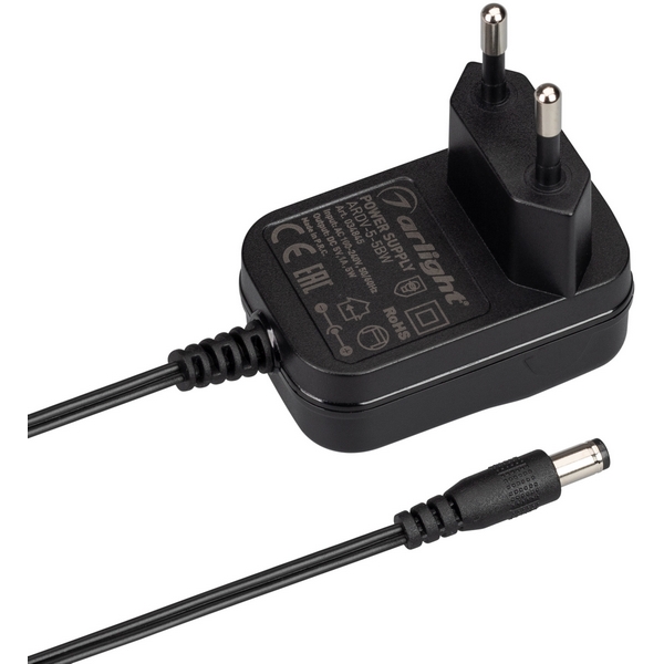 

Блок питания ARDV-5-5BW (5V, 1A, 5W) (Arlight, Адаптер) 034845, ARDV 034845