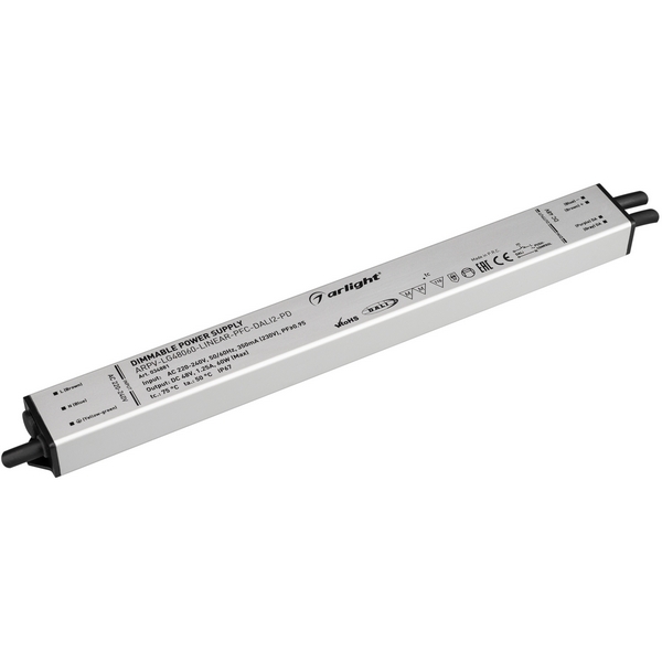 

Блок питания ARPV-LG48060-LINEAR-PFC-DALI2-PD (48V, 1.25A, 60W) (Arlight, IP67 Металл, 5 лет) 034881, ARPV 034881