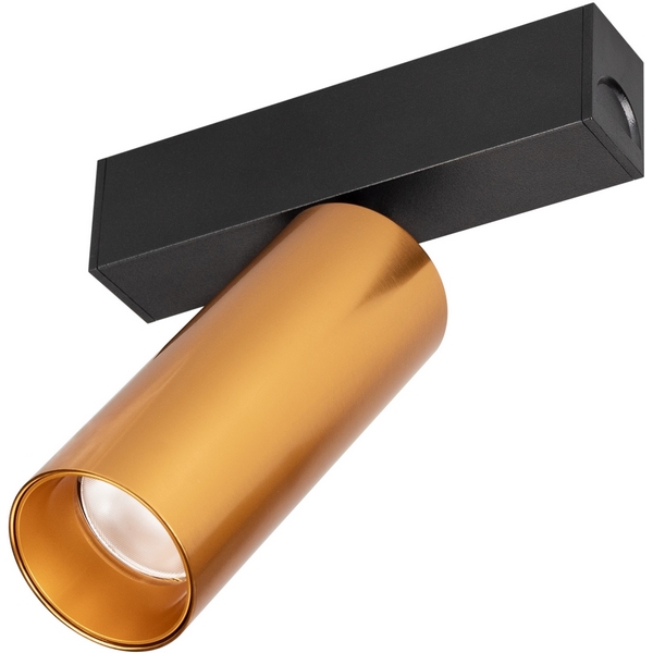 

Трековый светильник светодиодный MAG-SPOT-25-R90-9W Day4000 (BK-GD, 30 deg, 24V) (Arlight, IP20 Металл, 3 года) 035000, MAG-25 035000