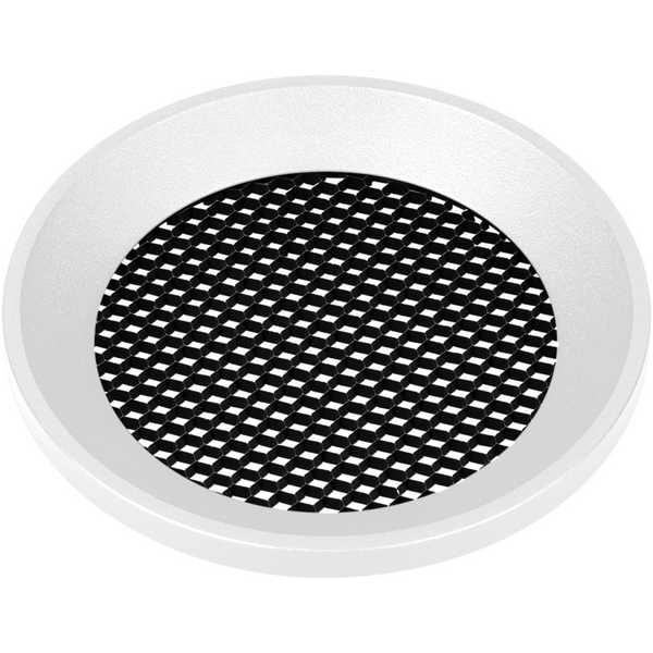

Сетчатый фильтр с посадочным кольцом LGD-NIKA-HCR-R100 (WH-BK) (Arlight, Металл) 036004, Белый, Nika 036004
