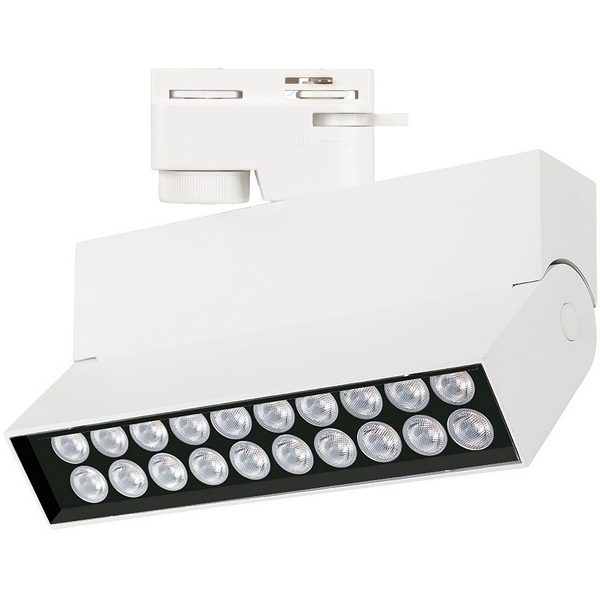 

Трековый светильник светодиодный LGD-LOFT-TRACK-2TR-S170-10W Day4000 (WH, 24 deg, 230V) (Arlight, IP20 Металл, 3 года) 036450, Белый, Loft 036450