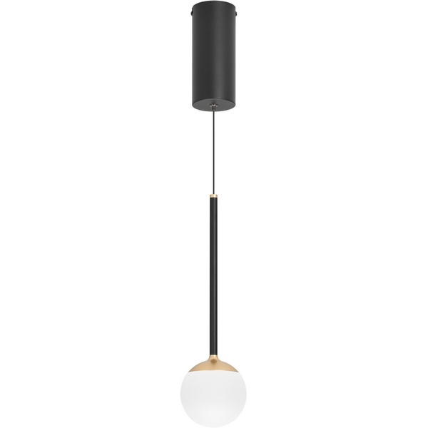 

Подвесной светильник LED SP-BEADS-HANG-T-R100-8W Warm3000 (BK-GD, 180 deg, 230V) (Arlight, IP20 Металл, 5 лет) 036519, BEADS 036519