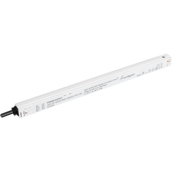 

Блок питания ARV-SP-48100-MAG-ORIENT-PFC-WH (48V, 2.1A, 100W) (Arlight, IP20 Пластик) 036701, ARV-SP 036701