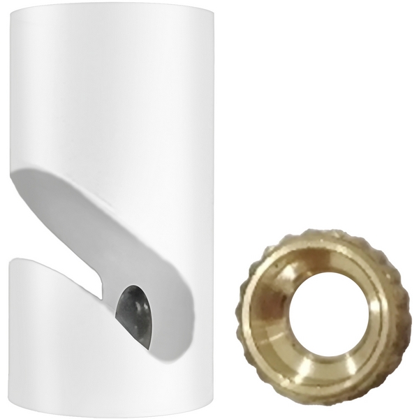 

Держатель SL-WIRE-HOOK-R15 (WH) (Arlight, Металл) 036988, 036988