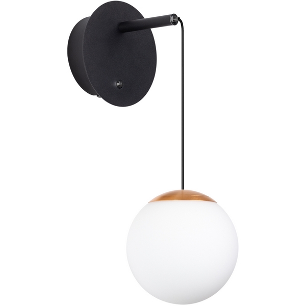 

Бра (светильник светодиодный) SP-BEADS-WALL-HANG-R130-6W Day4000 (BK-GD, 180 deg, 230V) (Arlight, IP20 Металл, 5 лет) 037065, BEADS 037065