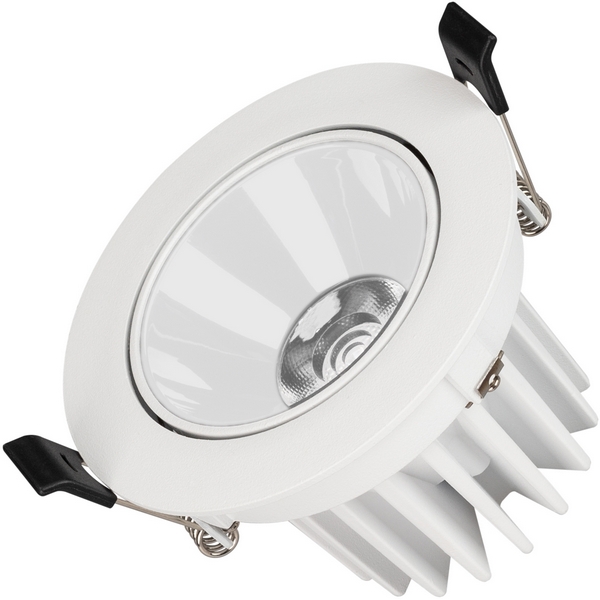 

Светильник встраиваемый LED MS-FORECAST-BUILT-TURN-R102-12W Day4000 (WH-WH, 32 deg, 230V) (Arlight, IP20 Металл, 5 лет) 037098, FORECAST 037098