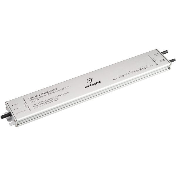 

Блок питания ARPV-LG48400-LINEAR-PFC-DALI2-PD (48V, 8.3A, 400W) (Arlight, IP67 Металл, 5 лет) 037926, ARPV 037926