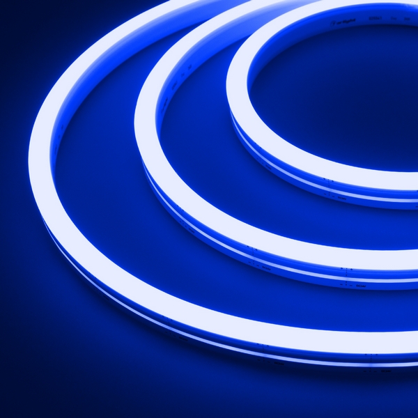 

Светодиодная лента герметичная МУНLIGHT-SIDE-A140-12x17mm 24V Blue (8 W/m, IP67, 2835, 5m, wire x1) (Arlight, Силикон) 038799 (5 шт.), Moonlight 038799