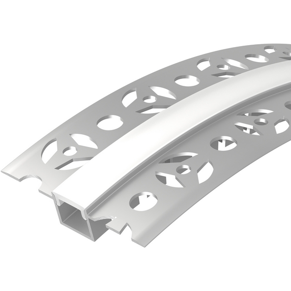 Изображение товара Профиль световая линия под гипсокартон Arlight FANTOM-BENT-W12-TOP-2000 ANOD