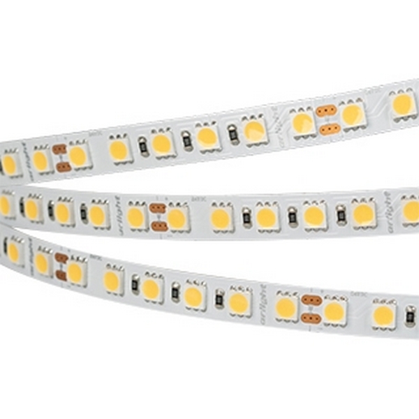 

Светодиодная лента RT-B96-10mm 24V Day5000 (23 W/m, IP20, 5060, 5m) (Arlight, Открытый) 040602 (5 шт.), RT открытая 040602