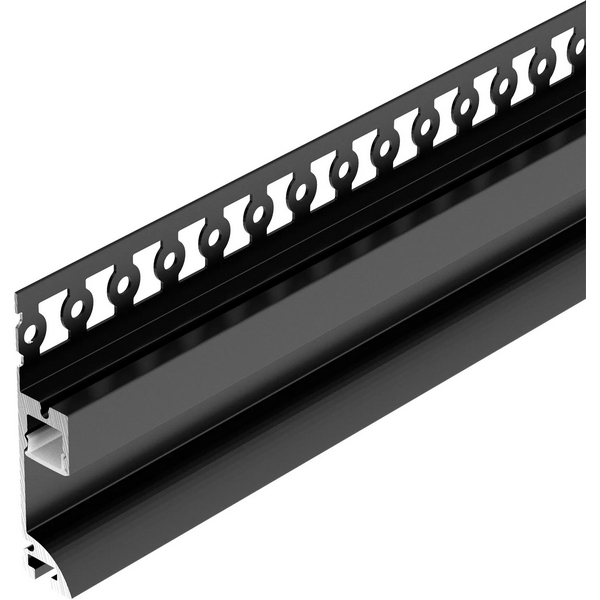 Изображение товара Профиль для светодиодной ленты ARH-PLINTUS 41213 200 см алюминий черный