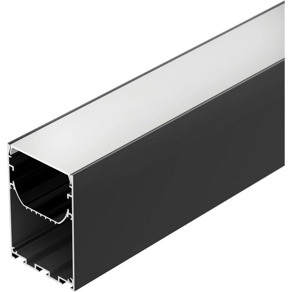 Изображение товара Профиль LINE-S-5075-3000 BLACK для светодиодной ленты Arlight