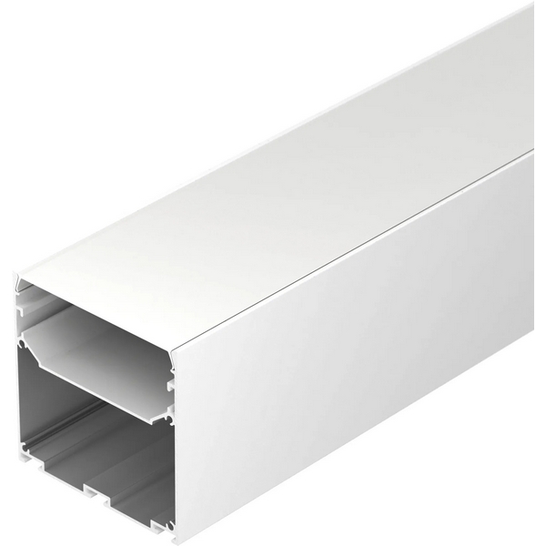 Изображение товара Профиль LINE-S-7575-2000 WHITE для светодиодных лент Арлайт 200 см алюминий