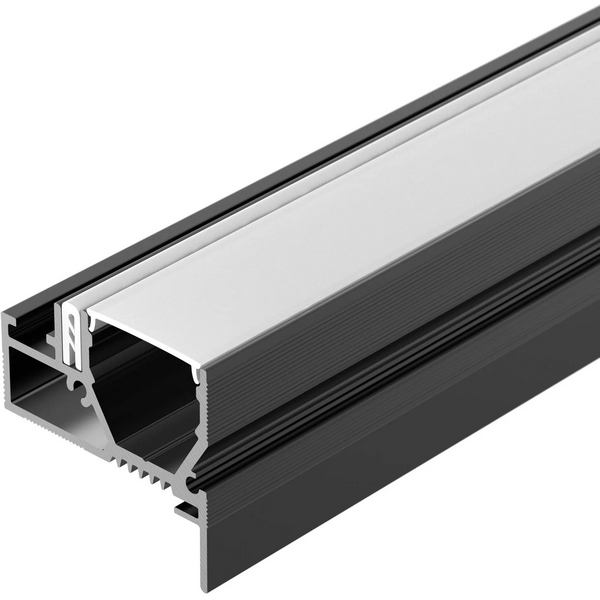 Изображение товара Профиль световая линия для натяжных потолков Arlight STRETCH 20 Wall D Side 2000 Black