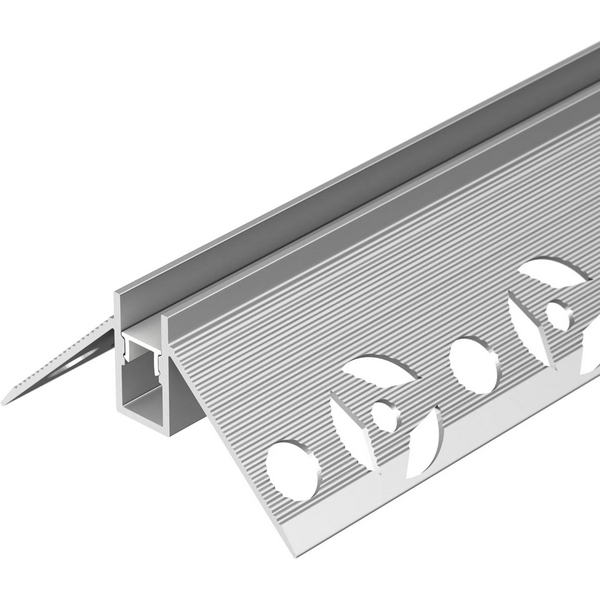 Изображение товара Профиль для светодиодной ленты ARH-DECORE 43162 анодирований из алюминия 200 см