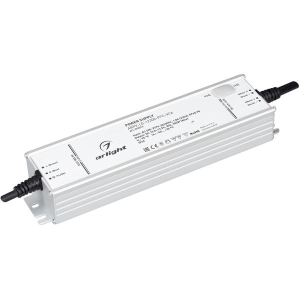 

Блок питания ARPV-LG-12300-PFC-VCA (10.5-13.5V, 25A, 300W) (Arlight, IP65 Металл) 043212, ARPV-LG 043212