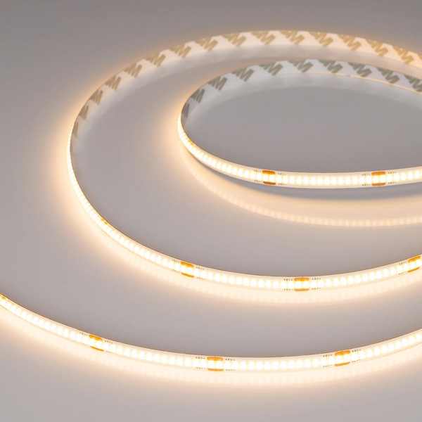 Изображение товара Светодиодная лента COB-X320-8mm 48V Warm2700 50м Arlight с теплым свечением