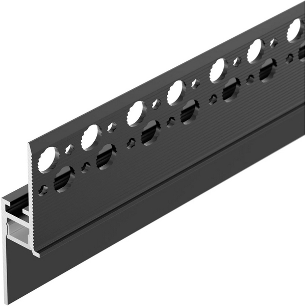 Изображение товара Профиль для светодиодной ленты Arlight PLINTUS 43618 алюминий 200 см черный
