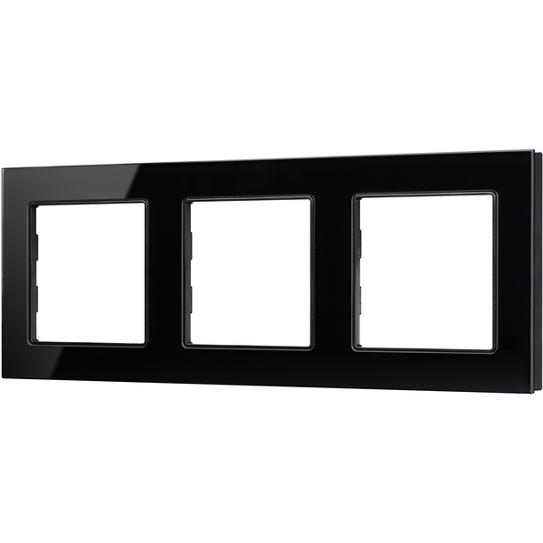 

Рамка стеклянная FRM-GLARE-GS-3-BK (Arlight) 043800, Черный, 043800