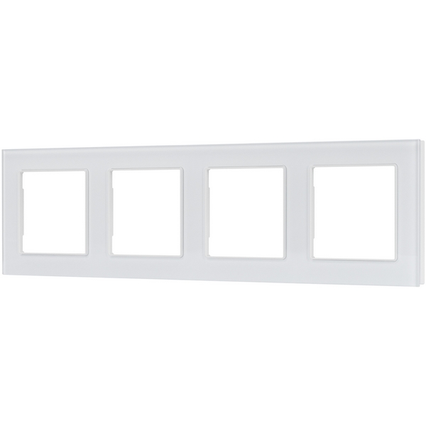 

Рамка стеклянная FRM-GLARE-GS-4-WH (Arlight) 043802, Белый, 043802