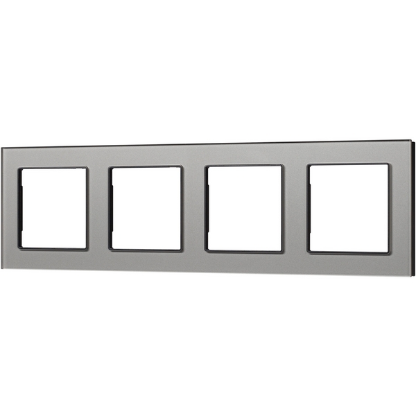 

Рамка стеклянная FRM-GLARE-GS-4-GR (Arlight) 043804, Серый, 043804