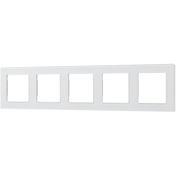 

Рамка стеклянная FRM-GLARE-GS-5-WH (Arlight) 043805, Белый, 043805