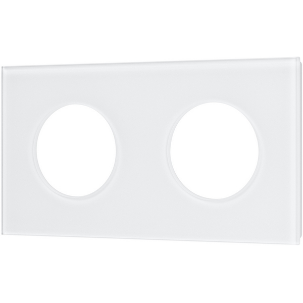 

Рамка стеклянная FRM-GLARE-GC-2-WH (Arlight) 043835, Белый, 043835