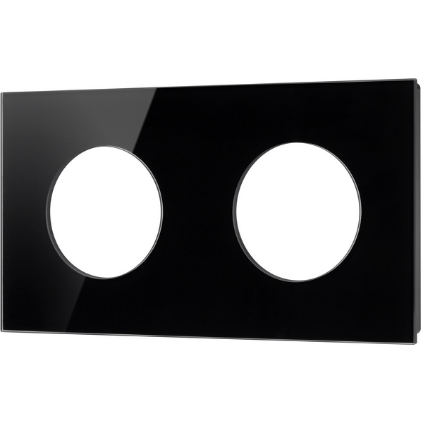 

Рамка стеклянная FRM-GLARE-GC-2-BK (Arlight) 043836, Черный, 043836
