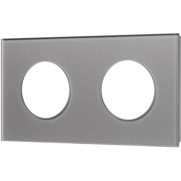

Рамка стеклянная FRM-GLARE-GC-2-GR (Arlight) 043837, Серый, 043837
