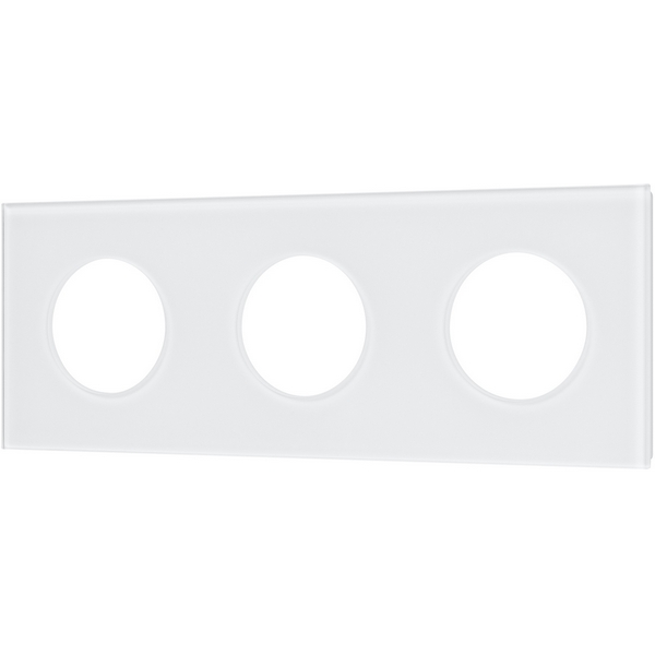 

Рамка стеклянная FRM-GLARE-GC-3-WH (Arlight) 043838, Белый, 043838