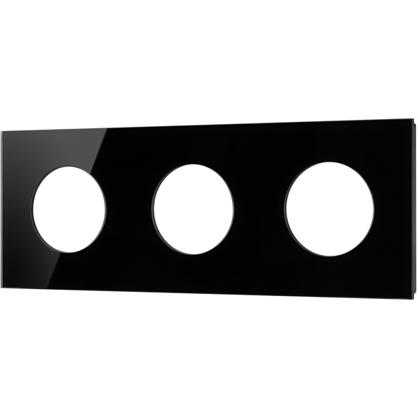 

Рамка стеклянная FRM-GLARE-GC-3-BK (Arlight) 043839, Черный, 043839