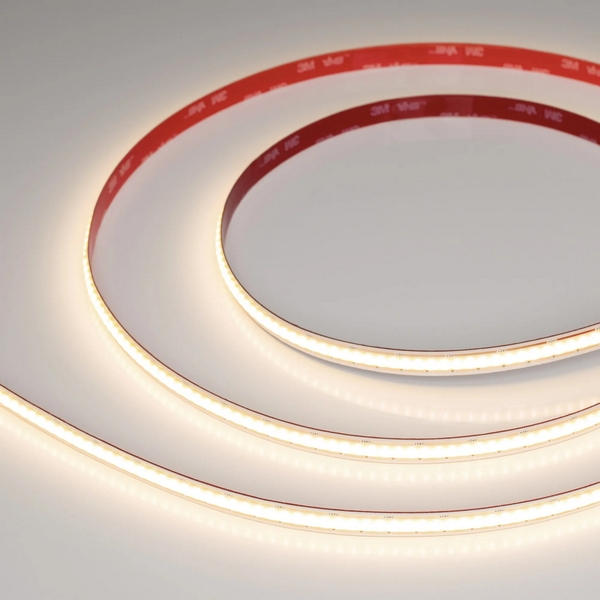 Изображение товара Светодиодная лента COB-X480-10mm 24V Warm3000 5 м IP20 свободная резка