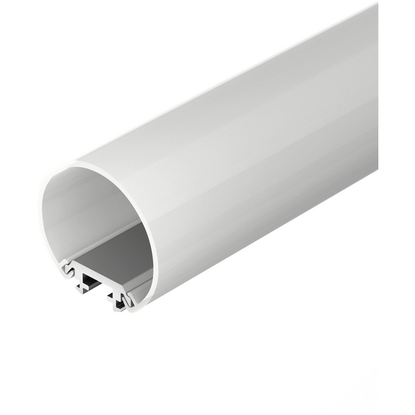 Изображение товара Алюминиевый профиль для светодиодных лент ROUND-D40-2000 ANOD  Arlight серый
