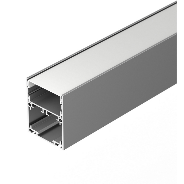 Изображение товара Профиль для светодиодных лент Arlight SL-LINE-4050-3L-2000 ANOD 200 см серый алюминий
