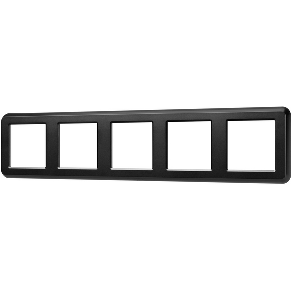 

Рамка пластиковая FRM-VERSA-PL-5-BK (Arlight) 045191, Черный, 045191