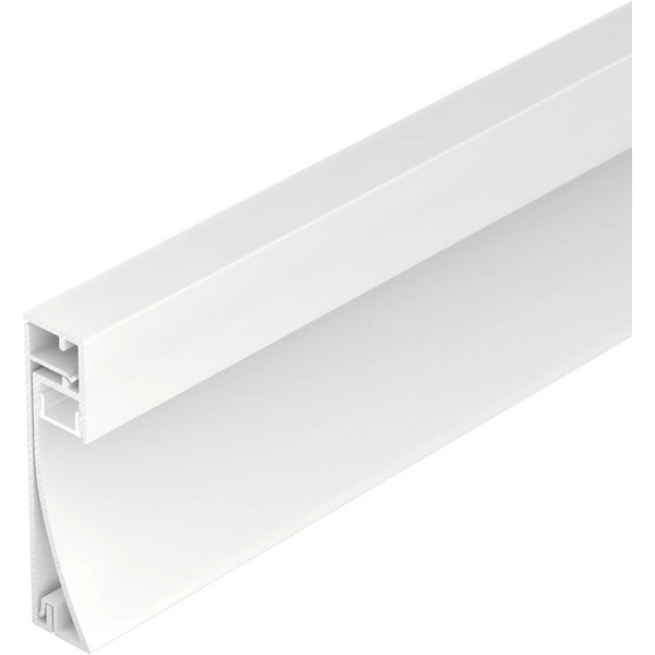 Изображение товара Профиль для светодиодной ленты Arlight PLINTUS-H54-2000 WHITE алюминий 200 см