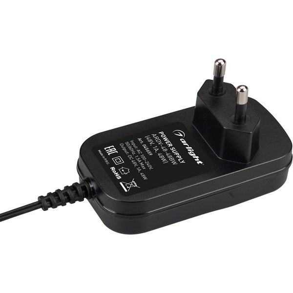 

Блок питания ARDV-48-48BW (48V, 1A, 48W) (Arlight, Адаптер, 2 года) 045659, ARDV 045659