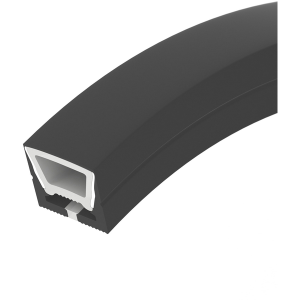 Изображение товара Силиконовый профиль для светодиодных лент 5м Arlight WPH-FLEX-1616-TOP-S11 черный