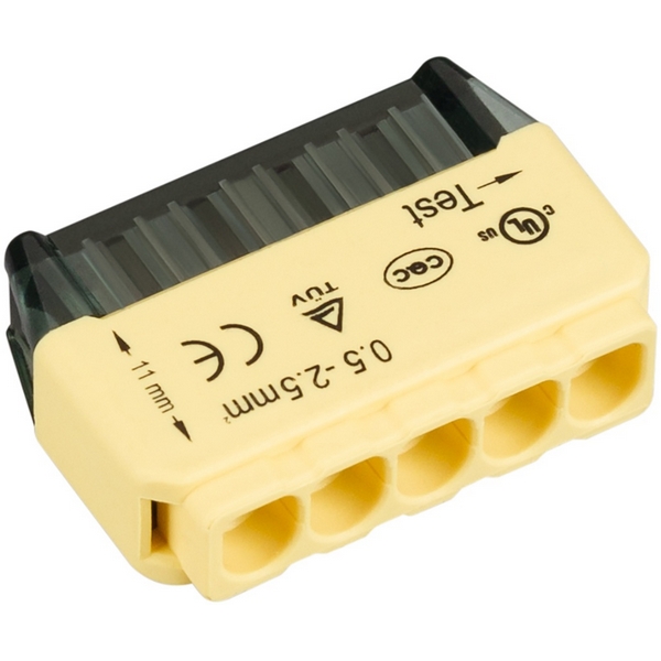 Изображение товара Клемма-коннектор ARL-QCT-5WS2.5-32A (Arlight, Пластик) 046186