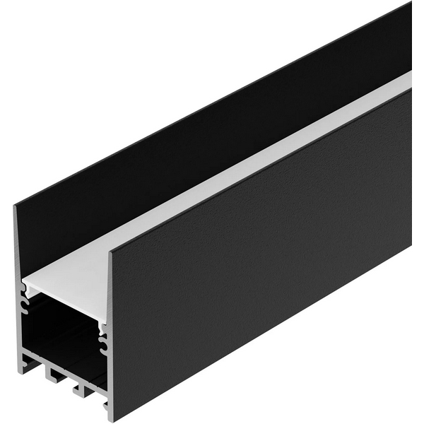 Изображение товара Профиль для светодиодных лент SL-COMFORT 3551 2000 BLACK Arlight алюминий
