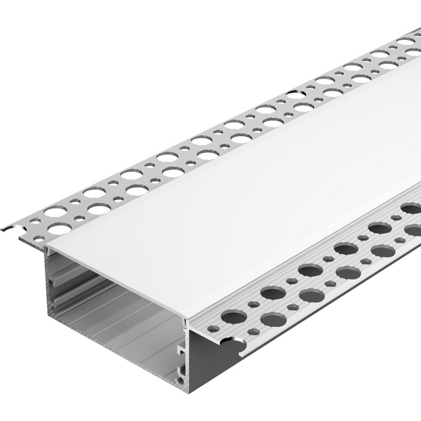 Изображение товара Профиль для светодиодной ленты под гипсокартон LINIA60-FANTOM-3000 ANOD Arlight 300 см