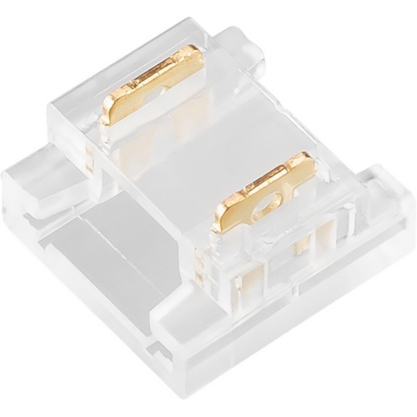 Изображение товара Коннектор COB-MONO-10mm-2pin-STS прозрачный IP65 для светодиодных лент арlight