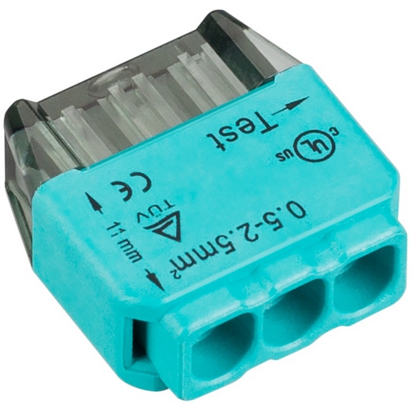 Изображение товара Клемма-коннектор ARL-QCT-3WS2.5-32A-BOX20 (Arlight, Пластик) 047407