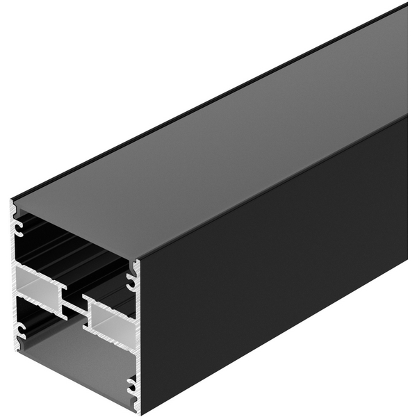 Изображение товара Профиль LINE-5050-DUAL-3000 ANOD BLACK для светодиодов Arlight