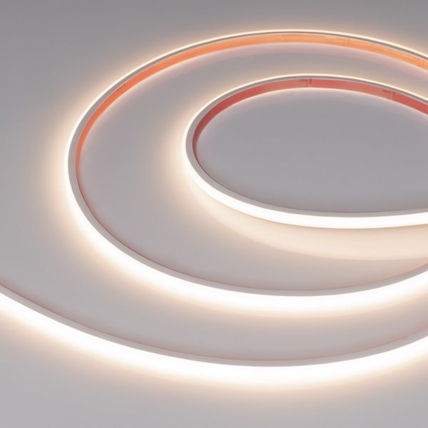 Изображение товара Влагозащищенная светодиодная лента COB 24V IP67 теплый нейтральный свет 5м Arlight 047891