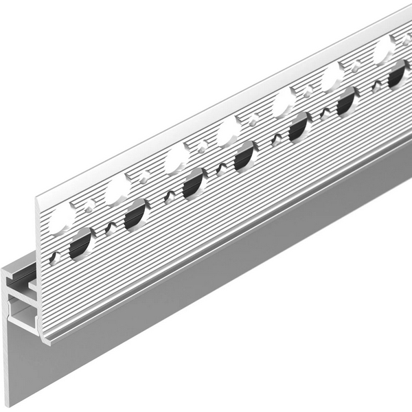 Изображение товара Профиль для светодиодной ленты Arlight PLINTUS-FANTOM-H20-2000 ANOD алюминий анодированный 200 см