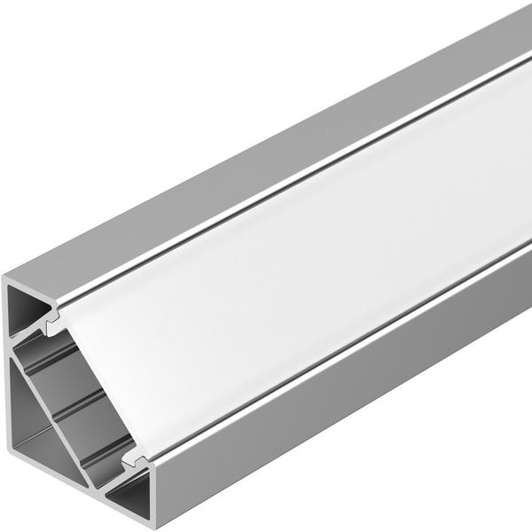 Изображение товара Профиль светодиодный Arlight SL-KANT-H18-2000 ANOD алюминий угловой 200 см
