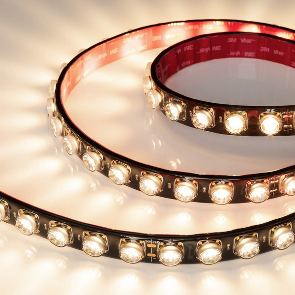 Изображение товара Светодиодная влагозащищенная лента 24V 2835 IP67 5м теплый белый